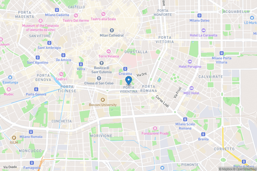 Scuola Leonardo da Vinci - Open Street Map